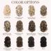 REECHO 12 Inch Short Curly Claw Clip Ponytail Extension | Natural Wavy Synthetic Hair | Black Brown | Women's Hairpiece - Buy Online on GoSupps.com