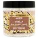 Body Scrub - Warm Vanilla & Amber Richness Bitter Almond Oil Nutshell & Apricot Kernel Granules and Vitamin E Soft Peeling Effect 16.9 fl.oz Amber & Vanilla