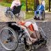 Manual Wheelchair Replacement Wheels Diameter: 20cm Save Effort Easy to Install+ Easy to Scroll No Need to Inflate for Replacement Old/Damaged - 8 Inch Front Wheel A - Buy Online on GoSupps.com