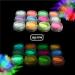 Pack of 24 Glow in the Dark Powder - Luminous Pigment for Slime, Nails & Resin - Fluorescent UV Neon Color Changing, Phosphorescent & Non-Toxic - Buy Online on GoSupps.com