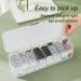 Buy AITIME Clear Storage Organizer for Cosmetic & Daily Disposable Contact Lenses - Universal Fit for All Brands - Buy Online on GoSupps.com