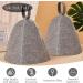 Premium 2-Piece Sauna Hat Set | Filzhut Felt Cap for Men & Women | Portable Bath & Shower Accessories (Gray) - Buy Online on GoSupps.com