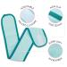 S&T INC. Teal Floral Makeup Spa Headband 2 Pack - 23.5 x 3.25 | Face and Makeup Headband for Washing Face - Buy Online on GoSupps.com