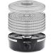 Elite Gourmet EFD319 Food Dehydrator | 5 BPA-Free Trays | Adjustable Temperature | Ideal for Jerky, Herbs, Fruit, Veggies, Dried Snacks | Black - Buy Online on GoSupps.com