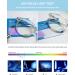 Lanomi Round Reading Glasses with Blue Light Filter | Spring Hinge Oval Glasses for Men & Women | Fashionable 1.25x Visual Aid - Buy Online on GoSupps.com