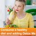 Detox Me Energy Boosting Supplement - Supports Digestion & Gut Health with Vitamin K2 B12 & Folate - 120 Count for Men & Women - 60 Day Supply - Buy Online on GoSupps.com