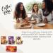 Instant Coffee Bundle Gold Variety Pack - Toffee Pudding Latte Chocolate Caramel Brownie Mocha Aero Golden Honeycomb Mocha Bundled with Salted Caramel Oat Biscuits - Buy Online on GoSupps.com
