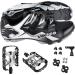 Venzo Men's Mountain Bike Cycling Shoes - Clip-Less Pedal Compatible with Shimano SPD & Crankbrother Systems - Buy Online on GoSupps.com