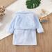 Soft Flannel Jelly Baby Bathrobe for Boys & Girls | Toddler Nightwear & Pajamas (3-4 Years) - Light Blue - Buy Online on GoSupps.com