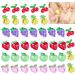 ALOCIAM 42 Pieces Fruit Rhinestones Nail