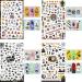 Kalolary 12 Sheets Halloween Nail Art Stickers Decals DIY Self-Adhesive Nail Sticker Decals Nail Art Tips Stencil Nail Decorations for Halloween Party Include Pumpkin/Bat/Ghost/Witch etc - Buy Online on GoSupps.com