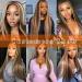 28 Inch Long Straight Highlights Wig for Black Women - Brown Mixed Blonde Synthetic Hair - Heat Resistant Fibre - Ideal for Daily & Party Use - Buy Online on GoSupps.com