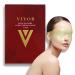 Vivor Gold Silicone Reusable Eye Mask - Luxurious Hydrotherapy Anti aging Experience to Reduce Eye Bags, Crow's Feet, Wrinkles, and Fine Lines. Reusable Up To 100 Times!