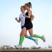 CEP Ultralight Compression Calf Sleeves for Men | Electric Blue/Green V Compression Sleeves - Buy Online on GoSupps.com