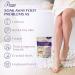 Fivona Lavender Foot Soak Blend - Calming Epsom Salt for Tired Feet Soothe Soreness & Rejuvenate Pedicure Spa at Home (14.1 oz - Buy Online on GoSupps.com