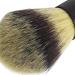 Premium Shaving Brush - Black Alloy Handle Soft Synthetic Bristles for Quick Lather | Perfect Beard Grooming Tool for Men - Buy Online on GoSupps.com