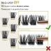72 Clusters B&Q D Curl Individual Cluster Lashes | DIY Soft Fluffy Eyelash Extensions - D-16mm B 07 - Buy Online on GoSupps.com