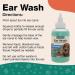 Tea Tree Oil Ear Wash 4 oz | Aloe & Baby Powder Scent | Gentle Ear Cleaner - Buy Online on GoSupps.com