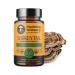 Mushroom Wellness Turkey Tail Blend with Reishi: Organic Turkey Tail & Reishi Mushroom Capsules, Mushroom Powder Supplement, Traditional Immune, Energy & Vitality Support, 90 Vegan Capsules