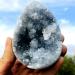 Natural Crystal Rough Natural Beautiful Blue Celestite Crystal Geode Cave Quartz Cluster Egg Specimen Decoration (Size : 380-450g) - Buy Online on GoSupps.com