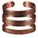 Magnetic Copper Bracelets 7 inch and 6.5 inch guaranteed 99.9% pure copper men women magnetic bracelets