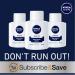 NIVEA Men Sensitive Post Shave Balm - Soothing & Moisturizing - 3.3 fl. oz - International Shipping Available - Buy Online on GoSupps.com
