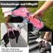 Buy Huntboo Panic Crockery & Heeplectating Dog Harness for Large Dogs - Waterproof Breathable & Adjustable Vest (Pink Large) - International Shipping Available - Buy Online on GoSupps.com