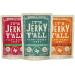 It's Jerky Y'all Vegan Jerky SEA SALT AND PEPPER, TERIYAKI, CHIPOTLE - Beyond Tender and Tasty Vegan Snacks - Non-GMO, Gluten-Free, Vegetarian, Whole30 (3-Pack)