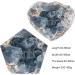 Nupuyai Natural Celestite Crystal Druse Rodstein - Irregular Cluster for Reiki Healing & Home Decoration | XL-2 - Buy Online on GoSupps.com