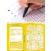 30 pcs Ultimate Productivity Journal Stencils Set - DIY Drawing Templates for Planner, Notebook, Scrapbook & Christmas Cards - Stylish Style - 4 x 7 Inch - Buy Online on GoSupps.com