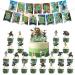 Party Supplies 25Pcs Themed Cake Cupcake Toppers Party Decorations for Kids