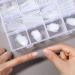 TAYE 288PCS Nail Dual Forms Set - Reusable Full Nail Forms for Polygel & Acrylic Extensions 8 Styles & 12 Sizes Includes Silicone Stickers - Ideal for DIY Nail Art - Buy Online on GoSupps.com