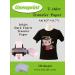 Heat Transfer Paper for Dark Fabric Inkjet Transfer Paper for t-Shirts Customer Pack 10 Sheets by Unewprint (8.311.7)