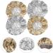 WOONEKY Lot de 4 Bonnets en Papier D Aluminium pour Soin Capillaire Isolation Thermique 28 CM Couleur Argent et Or Adapt s pour Coloration Revitalisant et Usage en Salon ou Spa - Buy Online on GoSupps.com