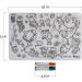 ZoLi x Brady Smith Sea Fun Silicone Coloring Placemats | Reusable & Colorable Kids Placemat - Buy Online on GoSupps.com