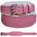 Mytra fusion weight lifting belt women powerlifting belt real leather gym belt women for gym fitness workout weightlifting cross lifting and powerlifting