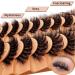 TIMELABS 16mm 8D Curly Fluffy Mink Lashes - 10 Pairs Pack for Dramatic Fake Eyelashes Look - Buy Online on GoSupps.com
