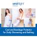 Seal Tight ORIGINAL Cast & Bandage Protector | Best Watertight Protection for Adult Short Leg Wide | Brownmed - Buy Online on GoSupps.com