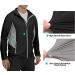 Mapamyumco Men's Lightweight Breathable Summer Jacket | Packable Windbreaker with Hood for Running & Cycling - XL Black - Buy Online on GoSupps.com