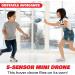 Force1 Scoot Hand Operated Drone - Hands Free Motion Sensor Mini UFO Toy for Kids and Adults - Easy Indoor Flying Ball Drone for Boys and Girls (Blue) - Buy Online on GoSupps.com