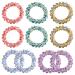 Spiral Hair Ties  Coil Hair Ties  10 Pcs Hair Ties  Small Colorful Hair Coils  Phone Cord Hair Rings  Ponytail Holder Coil for Women Girls  Perfect for Thick  Thin  Short  Long and Any Hair Color