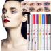 Cute Cartoon Eyeliner Liquid Pen 8 Colors Matte Long lasting Waterproof Sweat Proof Liquid Colorful Eye Liner 1ml (Red) - Buy Online on GoSupps.com