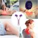 Buy Inoomp 1PC Leg Handle Elbow Muscle Massage Tool - Myofascial Relief for Arm Neck and Shoulders - Purple Self-Massage Stick (20x15x6cm) - International Shipping Available - Buy Online on GoSupps.com