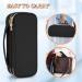 Damero Double Layer Stethoscope Case - Compatible with 3M Littmann/ADC/Omron - Stethoscope Carrying Travel Bag in Black - Buy Online on GoSupps.com