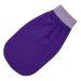 Turkish 100% Silk Exfoliating Gloves & Mitt - Bath Scrub Fake Tan Remover for Men & Women | Feel Fine (Purple & Lilac - Buy Online on GoSupps.com
