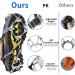 Doormoon Adjustable Ice Cleats for Hiking - 19 Stainless Steel Spikes - Anti-Slip Snow Grips for Boots/Shoes - Men/Women M US 5-8 ECR 36-41 - Buy Online on GoSupps.com