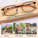 BAFAFA +3.0 Reading Glasses - Blue Light Blocking Spring Hinge Readers for Men & Women | Red Anti-UV Blend Eye Load Blocker - Buy Online on GoSupps.com