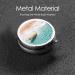 Romantic Beach Round Pill Box | 3 Compartment Portable Travel Organizer for Medicine & Vitamins - Buy Online on GoSupps.com