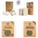Shop Small Planet AMZ Detergent Leaves - 40 Biodegradable & Vegan Stripes for White & Colorful Clothes - Fresh Fragrance Energy-Saving from 20 C Plastic-Free - Buy Online on GoSupps.com