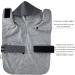 Waterproof Dog Raincoat - Soft Food Rain Jacket for Small Medium & Large Dogs (11-71 cm) - Gray - Buy Online on GoSupps.com